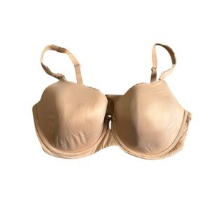 Victoria's Secret Lined Demi underwire Nude Bra Size 38DDD